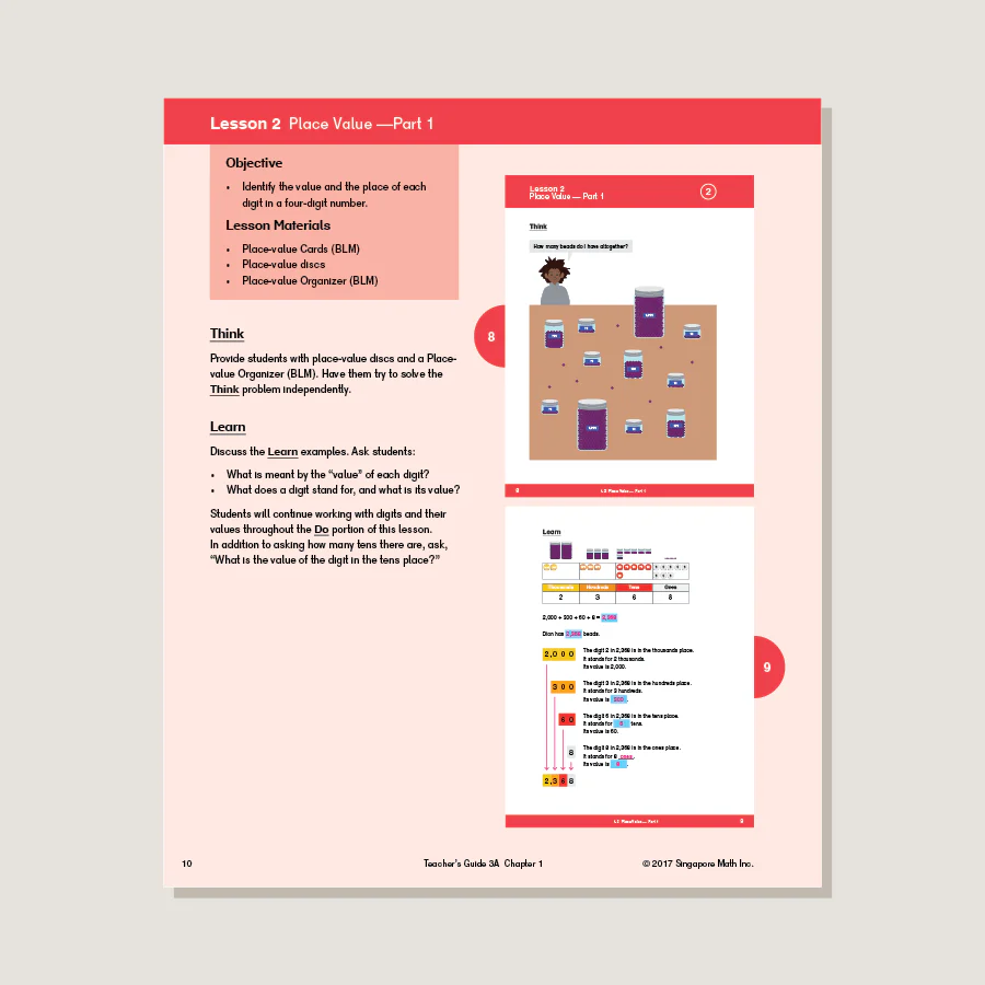 Dimensions Math Teacher's Guide 3A - Image 2