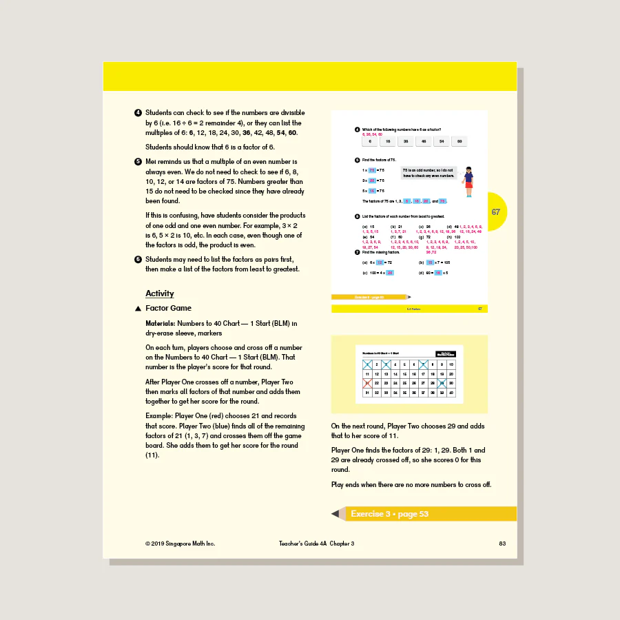Dimensions Math Teacher's Guide 4A - Blemished - Image 4