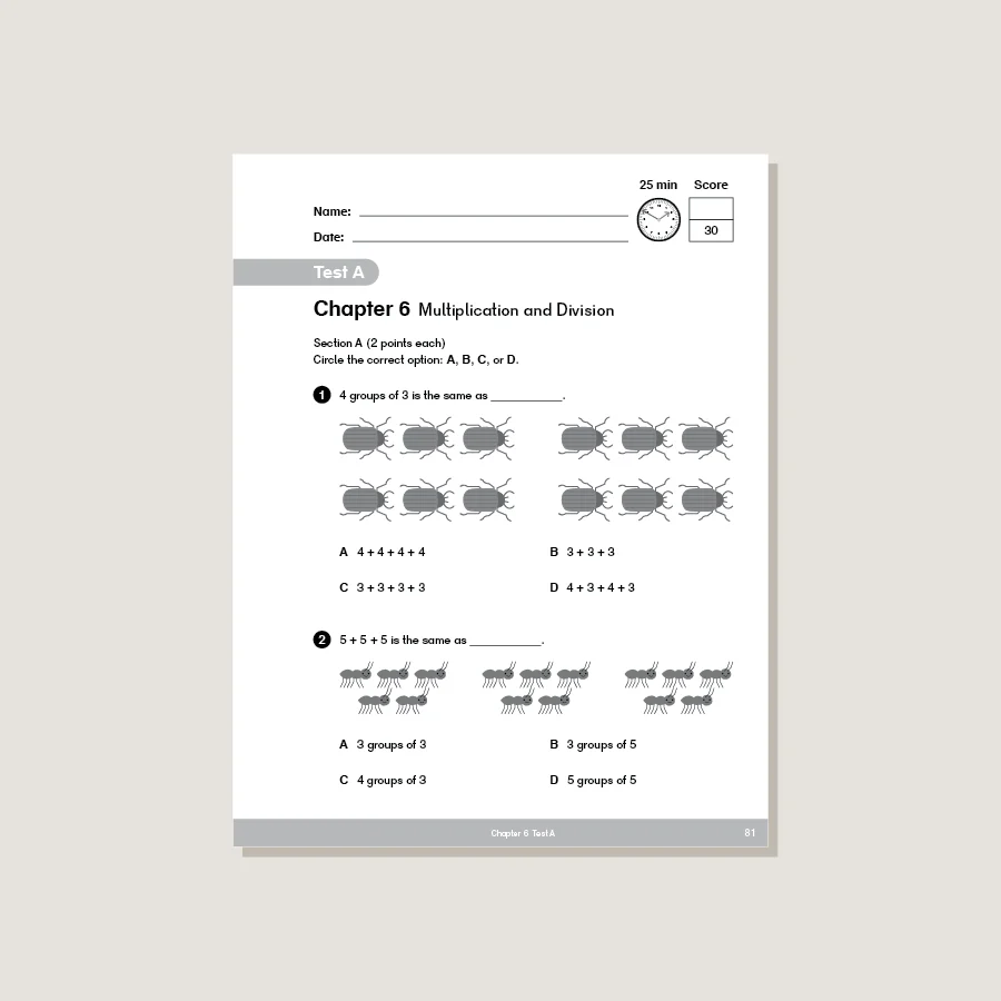 Dimensions Math Tests 2A - Blemished - Image 3
