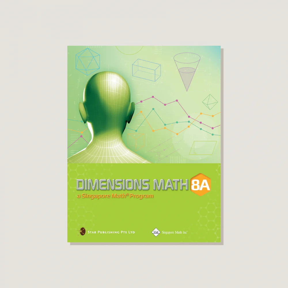 Dimensions Math Textbook 8A - Blemished