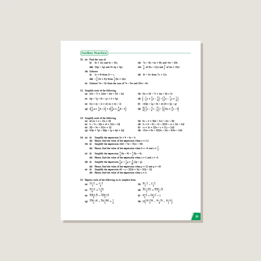 Dimensions Math Workbook 7A - Image 2