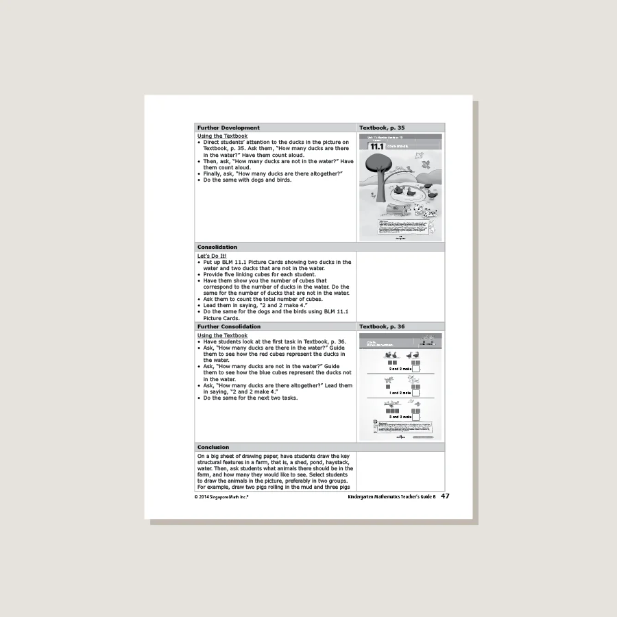 Earlybird Kindergarten Common Core Edition Teacher's Guide B - Image 4