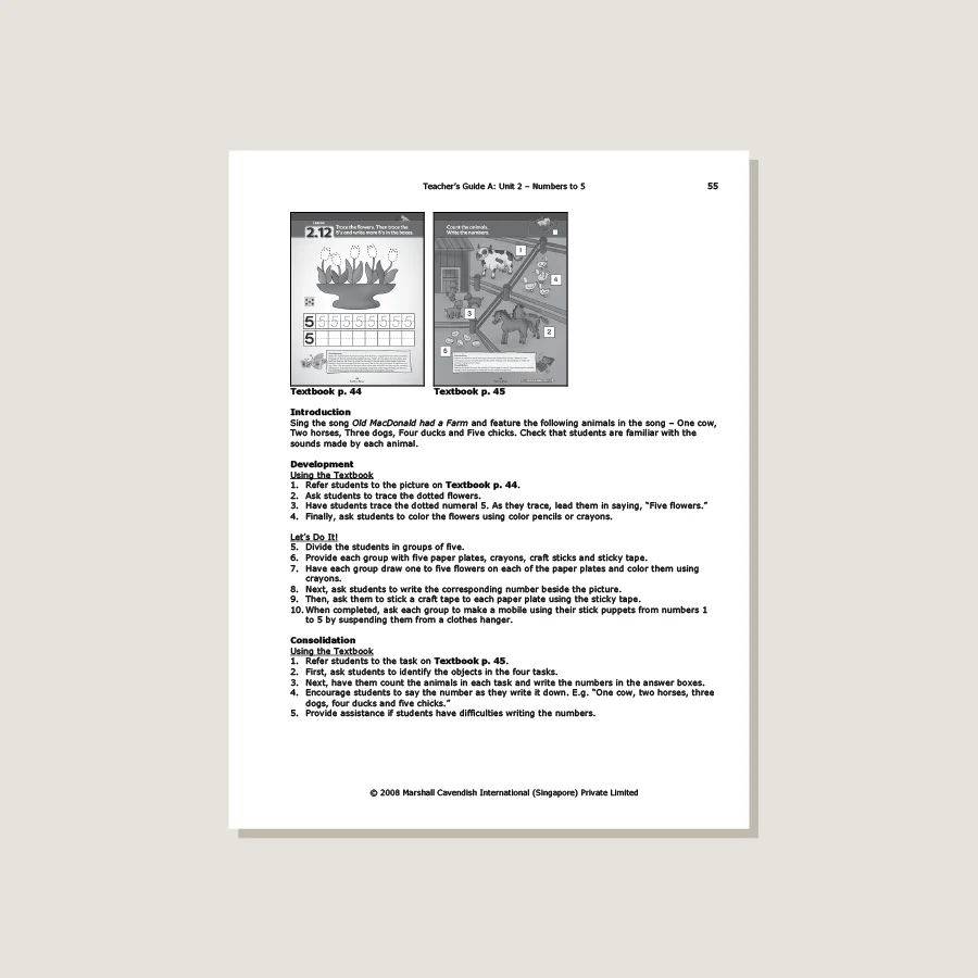 Earlybird Kindergarten Standards Edition Teacher's Guide A - Image 2