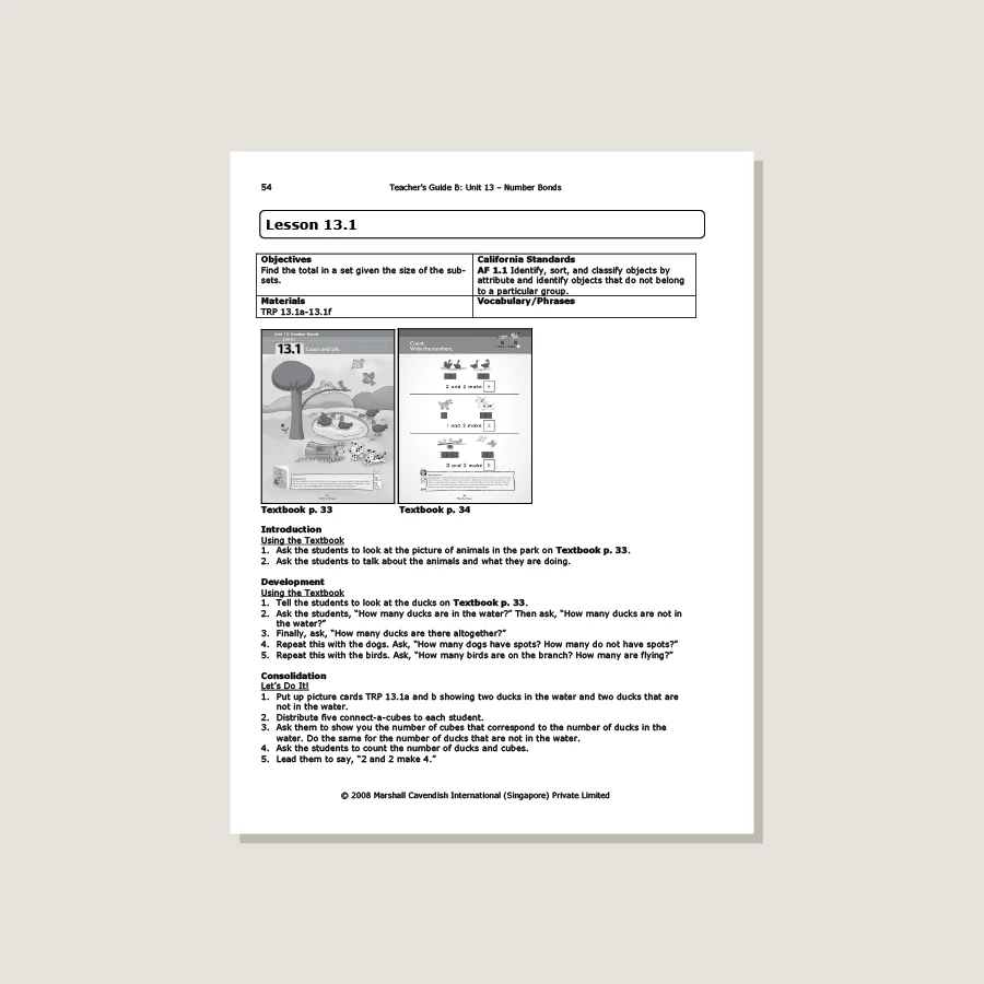 Earlybird Kindergarten Standards Edition Teacher's Guide B - Image 2