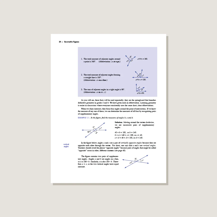 Elementary Geometry for Teachers - Blemished - Image 3