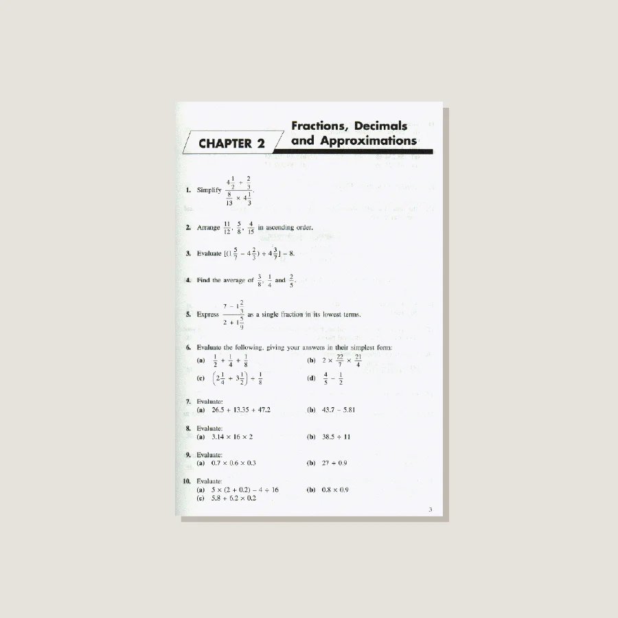 New Elementary Mathematics Workbook 1 - Blemished - Image 2
