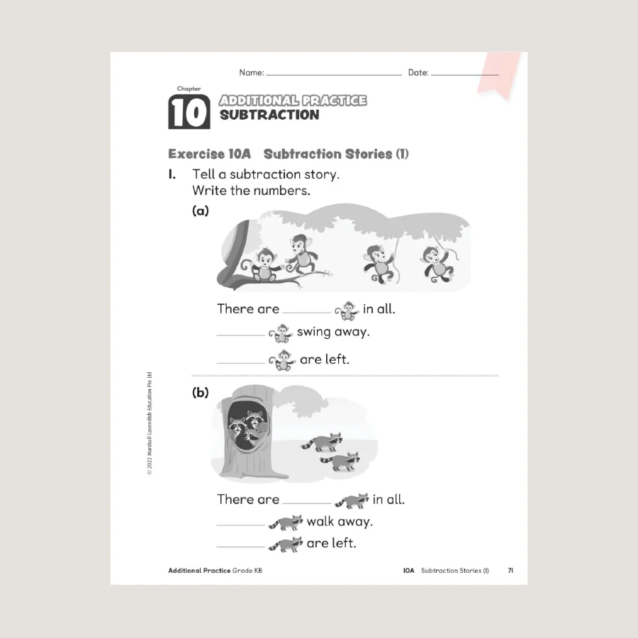 Primary Mathematics Additional Practice KB (2022 Edition) - Blemished - Image 2