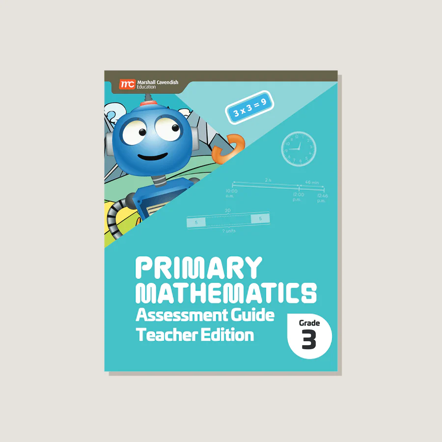 Primary Mathematics Assessment Guide Teacher Edition 3 (2022 Edition) - Blemished