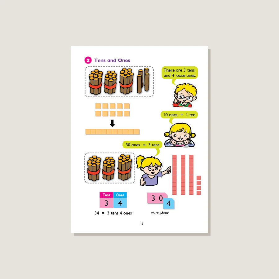 Primary Mathematics Common Core Edition Textbook 1B - Image 2
