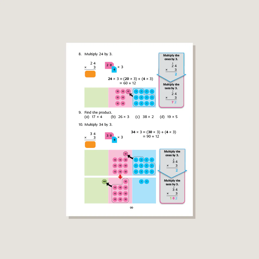 Primary Mathematics Common Core Edition Textbook 3A - Image 4