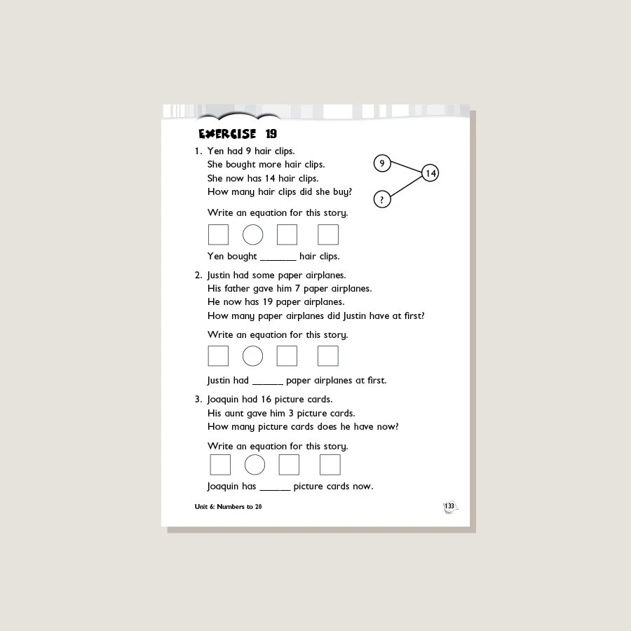 Primary Mathematics Common Core Edition Workbook 1A - Image 4