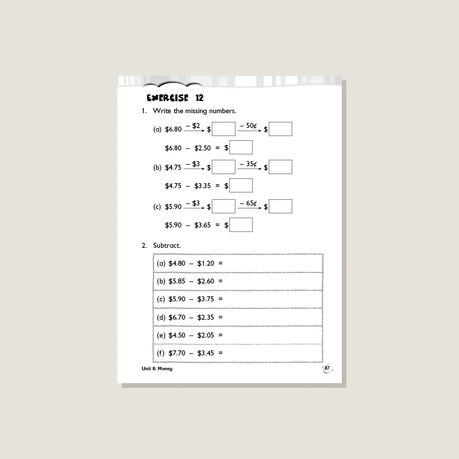 Primary Mathematics Common Core Edition Workbook 2B - Image 4