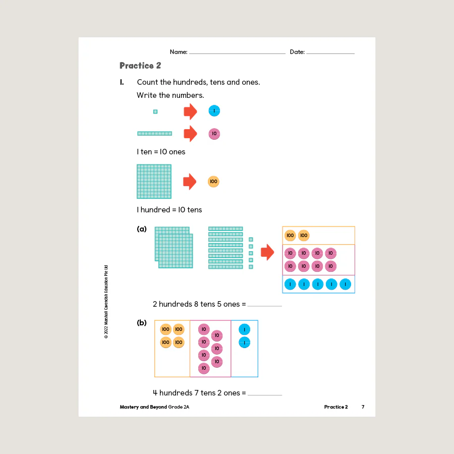 Primary Mathematics Mastery and Beyond 2A (2022 Edition) - Image 4