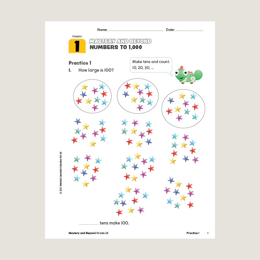 Primary Mathematics Mastery and Beyond 2A (2022 Edition) - Blemished - Image 2