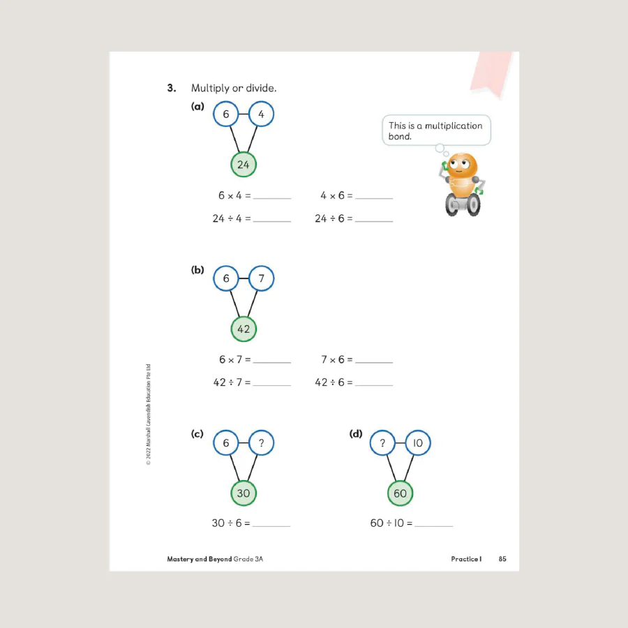 Primary Mathematics Mastery and Beyond 3A (2022 Edition) - Image 4