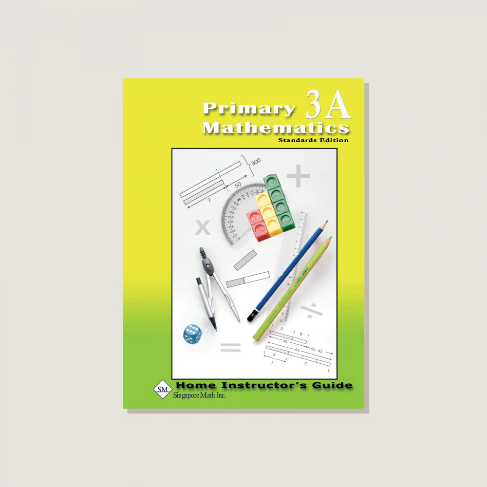 Primary Mathematics Standards Edition Home Instructor's Guide 3A - Blemished