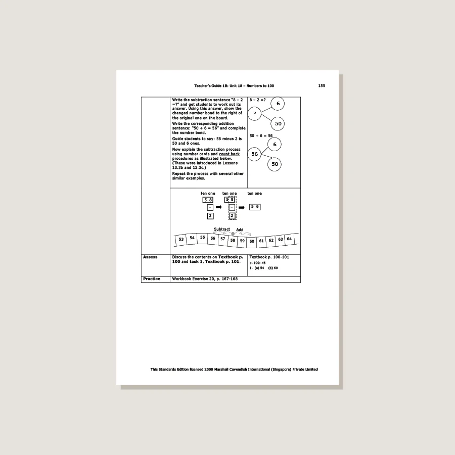 Primary Mathematics Standards Edition Teacher's Guide 1B - Image 4