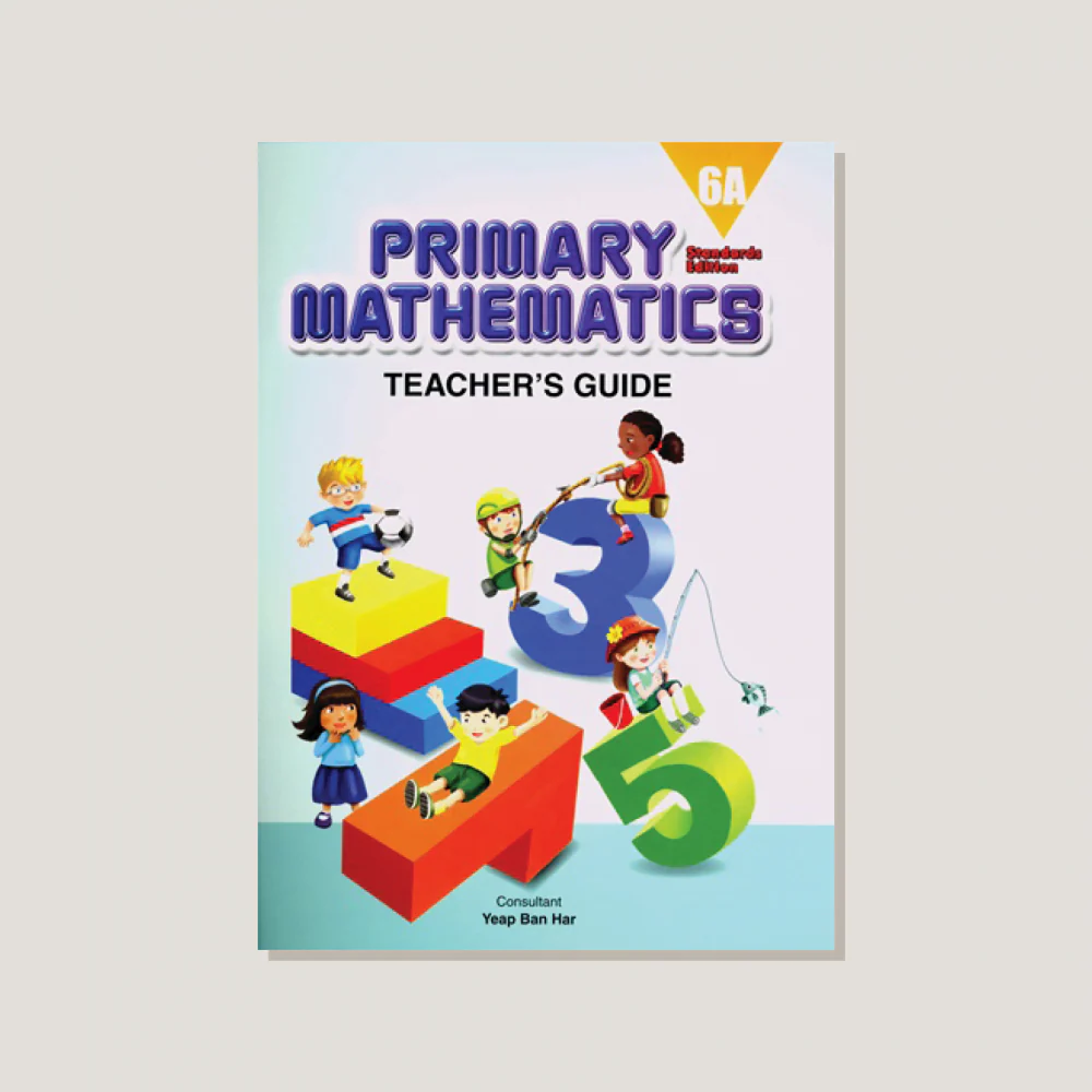 Primary Mathematics Standards Edition Teacher's Guide 6A - Blemished