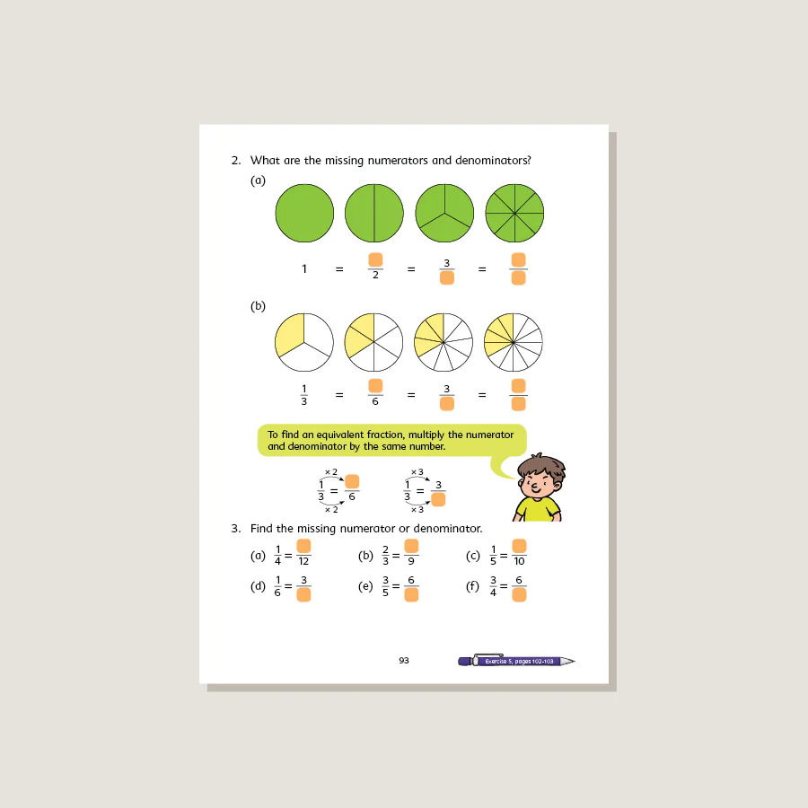 Primary Mathematics Standards Edition Textbook 3B - Blemished - Image 3