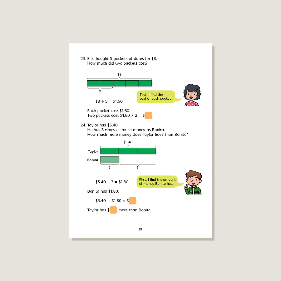 Primary Mathematics Standards Edition Textbook 4B - Blemished - Image 3