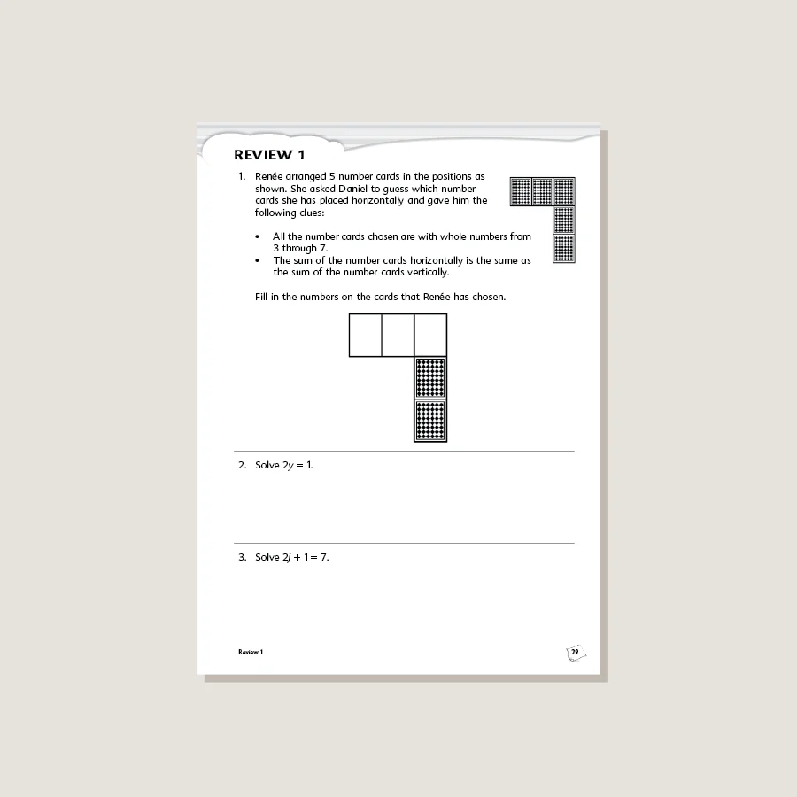 Primary Mathematics Standards Edition Workbook 6A - Blemished - Image 2