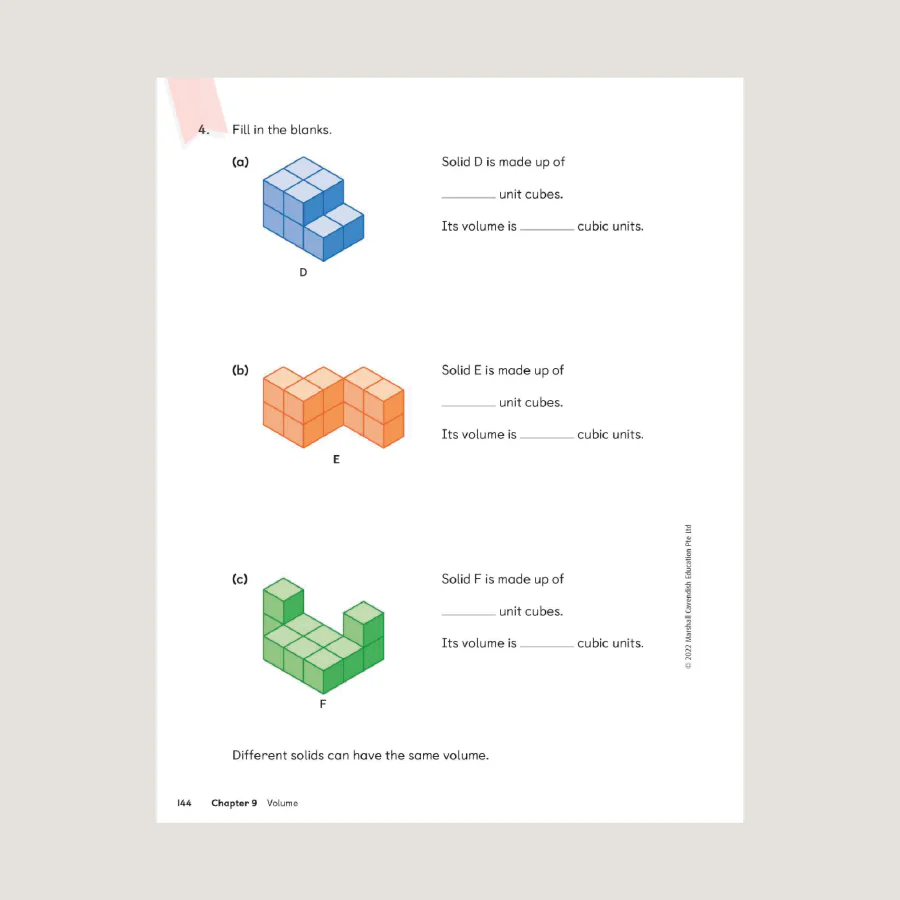 Primary Mathematics Student Book 5B (2022 Edition) - Image 3