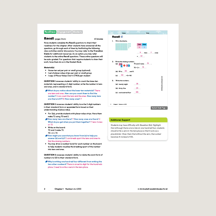 Primary Mathematics Teacher's Guide 2A (2022 Edition) - Image 4