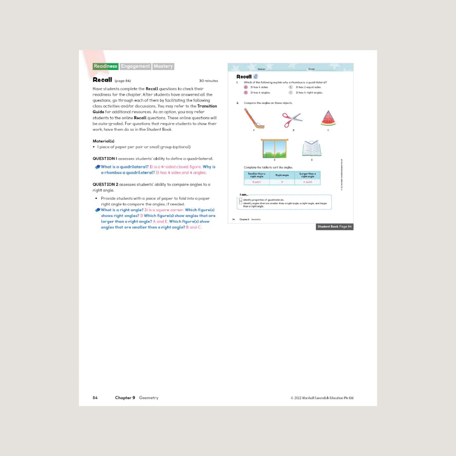 Primary Mathematics Teacher's Guide 4B (2022 Edition) - Blemished - Image 4