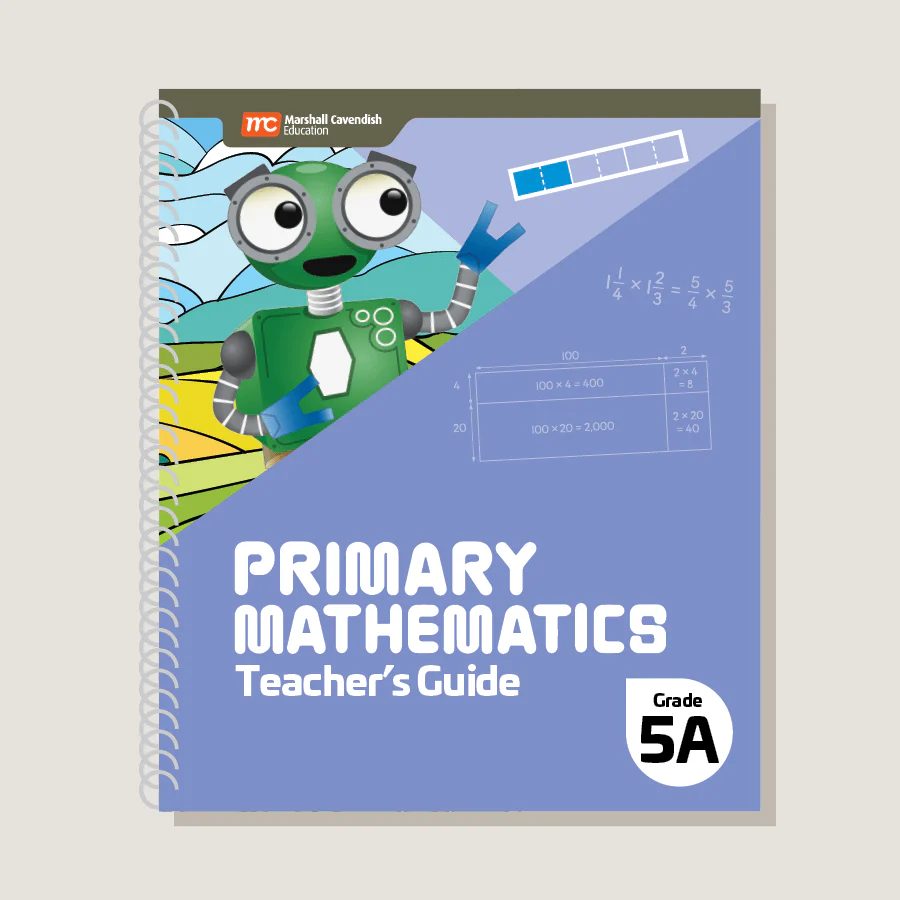 Primary Mathematics Teacher's Guide 5A (2022 Edition) - Blemished