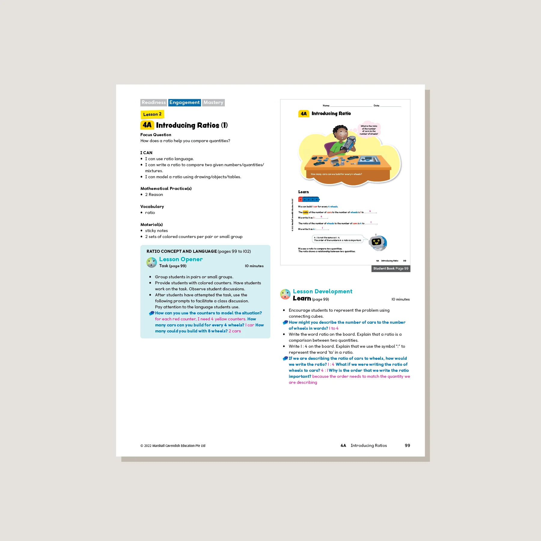 Primary Mathematics Teacher's Guide 6A (2022 Edition) - Image 3