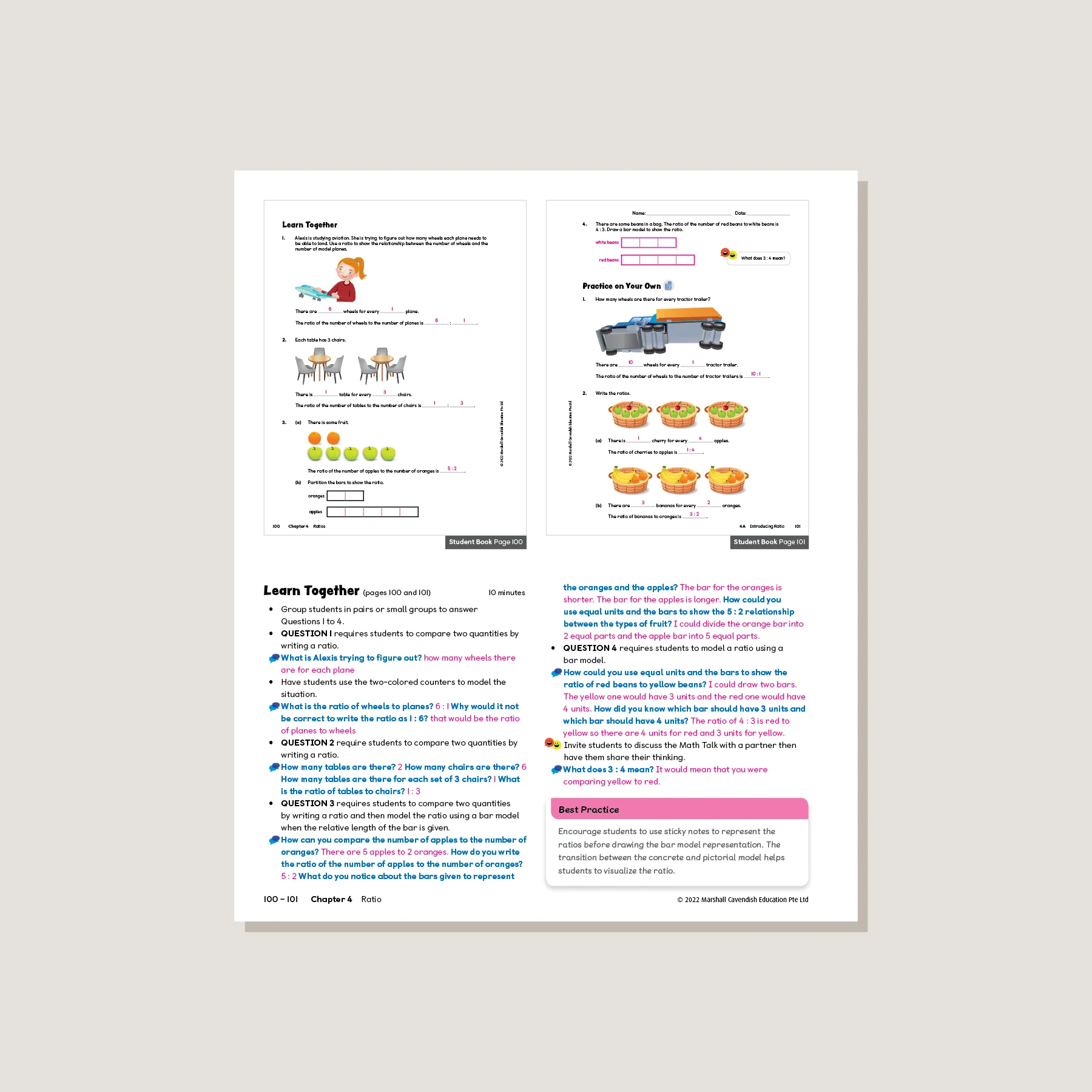 Primary Mathematics Teacher's Guide 6A (2022 Edition) - Blemished - Image 4