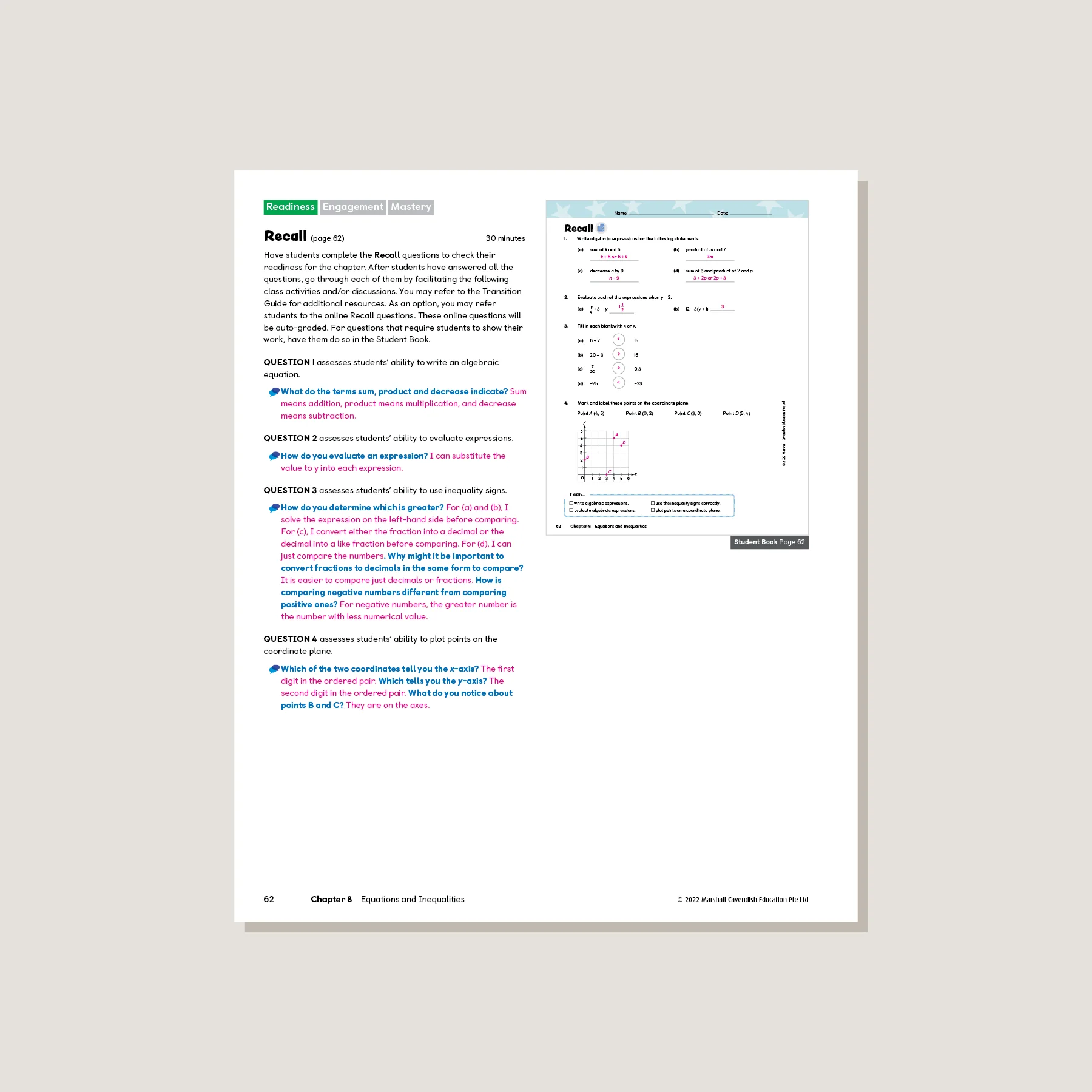 Primary Mathematics Teacher's Guide 6B (2022 Edition) - Blemished - Image 3