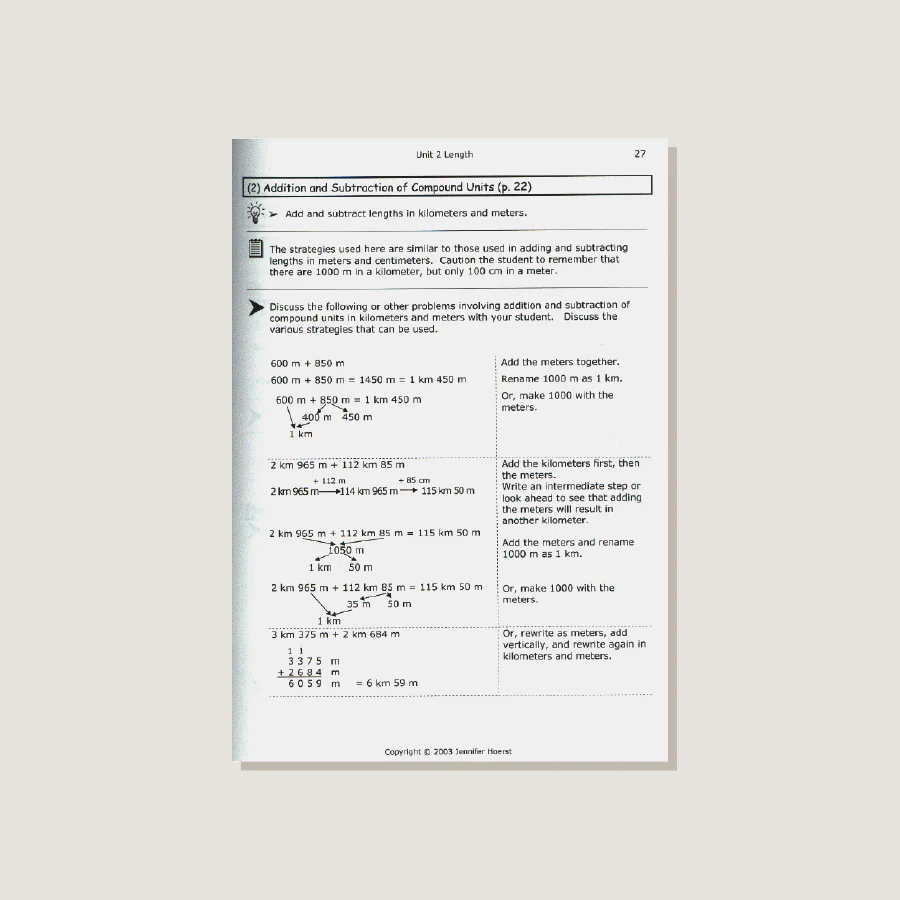 Primary Mathematics U.S. Edition Home Instructor's Guide 3B - Image 2