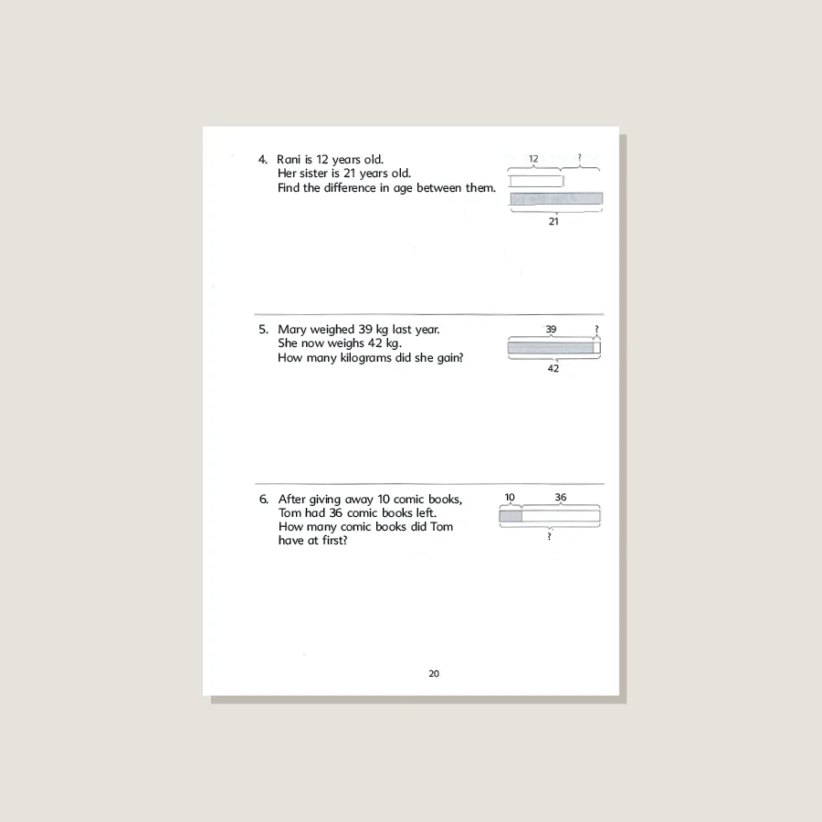 Primary Mathematics U.S. Edition Workbook 3A - Blemished - Image 2