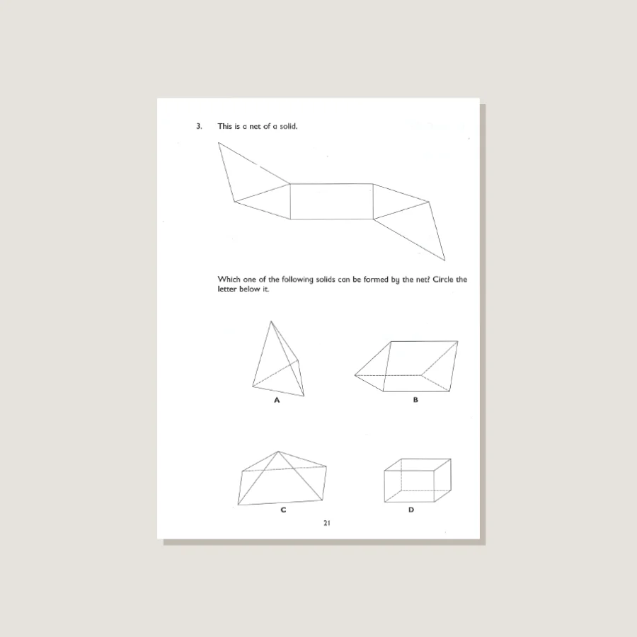 Primary Mathematics U.S. Edition Workbook 6A - Blemished - Image 3
